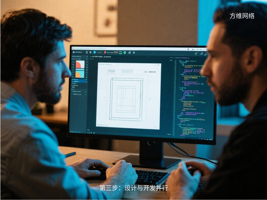 第三步：設(shè)計(jì)與開發(fā)并行