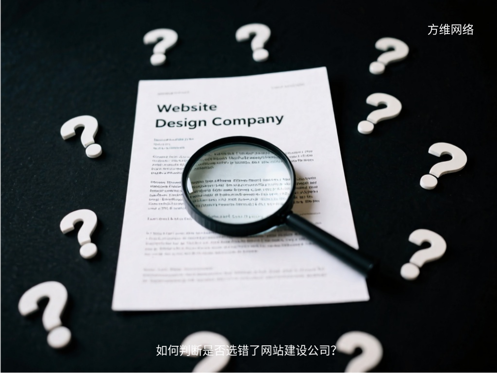 如何判斷是否選錯(cuò)了網(wǎng)站建設(shè)公司？