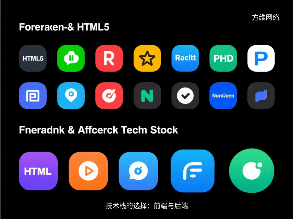 技術(shù)棧的選擇：前端與后端